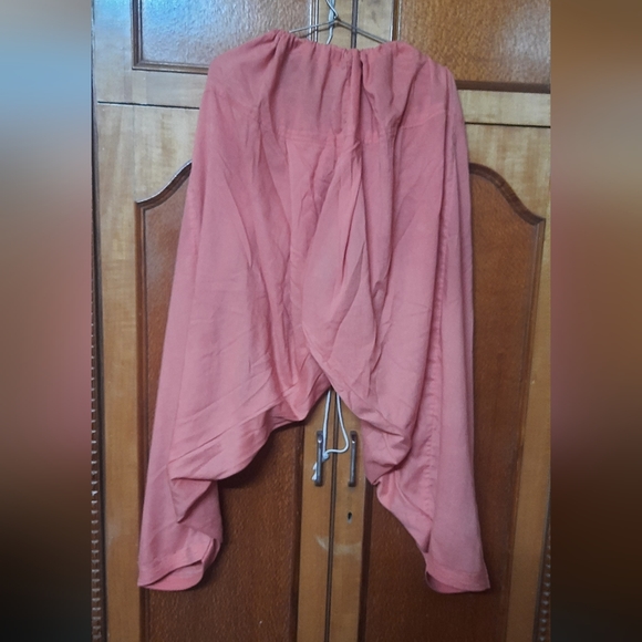 Peach Color Salwar Suit Dupatta - Picture 6 of 6
